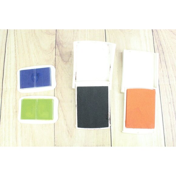 Stampin Up! Stamp Flowers Blooming Wood Mounted Rollagraph Acrylic Set - Picture 6 of 7